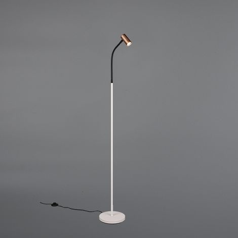 Lampadaire de conception Taryn marron moka - R46851065