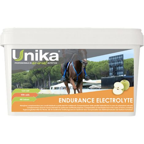 Endurance Electrolyte mangime complementare ideale per apportare sali elettrolitici nella dieta del cavallo da endurance 1Kg
