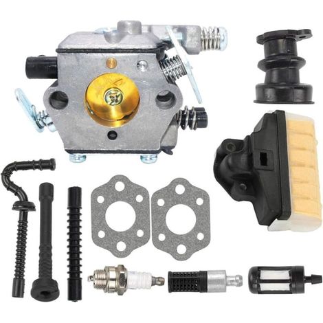 Hippotech C1Q-S11E Vergaser für Zama C1Q-S11G mit Ölfilterleitung für STIHL Kettensägen 021 MS210 023 MS230 025 MS250, ersetzt 1123-120-0603 (1/5)