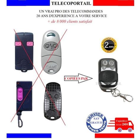 TELECOMMANDE COPIEUSE CAME TOP432EE TOP432NA TOP432SA TOP432EV TOP432A - CAME TOP 432EE CAME TOP 432NA (1/2)