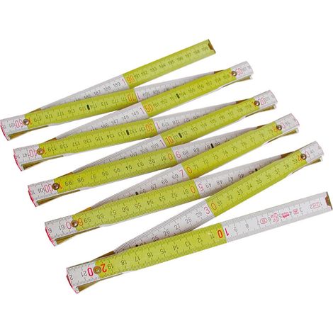 Mètre ruban pliable en bois EXTOL PREMIUM, 1 m 3021