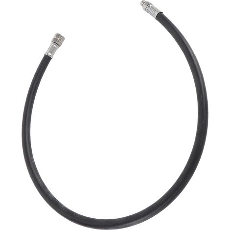 Tuyau de plongée moyenne pression en PVC tressé avec fibres de carbone pour détendeur de deuxième étage. (1/5)