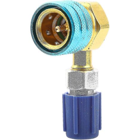Raccord rapide basse pression R1234yf vers R134a, R1234yf vers R134a, Raccord de climatisation automobile, Coupleur R1234yf vers R134a, R1234yf vers R134a (1/5)