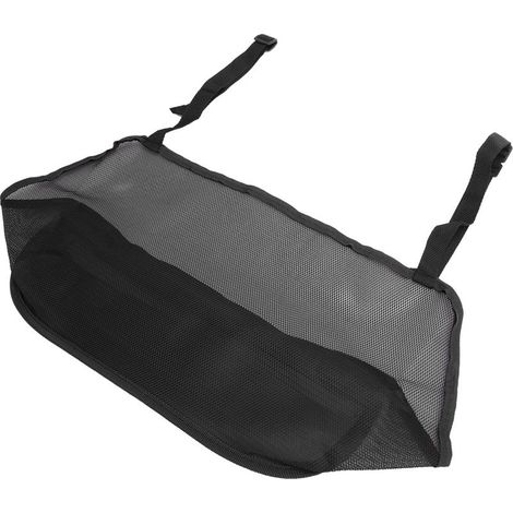 Faltbarer, hängender Netz-Autotaschenhalter für die Rückenlehne, schwarz (1/5)