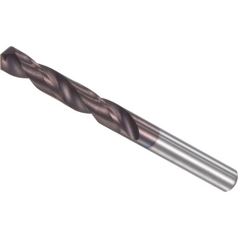 Foret Carbure Monobloc 4mm Diamètre AlTiSin Revêtement K45/P10 Tungstène Carbure Tordu Forets Forage Foret Mèches pour Acier trempé Inox Acier Alliage (1/5)