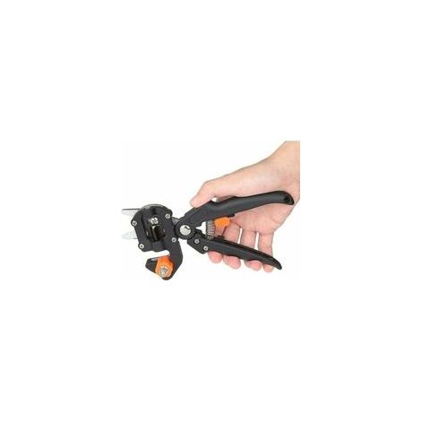 Ciseaux de Greffage Professionnels, Pince à Greffer 3 Lames Interchangeables (V, Ω, U) en Acier, Ciseaux Greffage, avec 5 Film Ruban, Idéale pour Les Arbres Fruitiers et Pieds de Vigne (1/5)