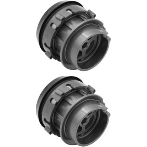 PA Coque de rechange pour aspirateur Dyson, compatible avec les modèles V6, V7, V8, V10 et V11, moteur 20W/30W, roulement moteur à pression, rouleau souple (2 pièces) (1/4)