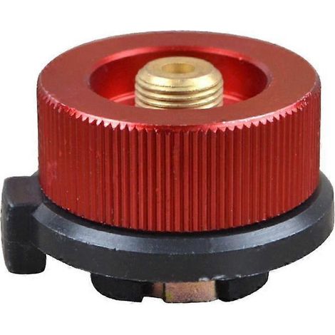 Bouteille de gaz pour adaptateur réservoir, cartouche de propane pour réchaud, équipement de brûleur à gaz, adaptateur de cylindre. (1/4)