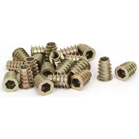 M8 x 20mm Innensechskant-Kopfschrauben E-Muttern Möbelbeschläge 20St (80b4ba77aef06527f9d5580c2bf2d7 (1/3)