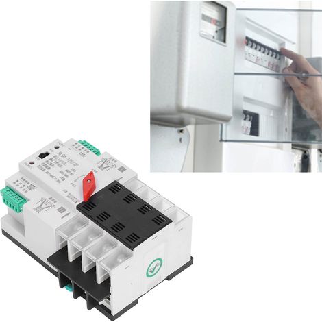 NLQ4-125/4P, 100A Millisekunden-Level-Doppelleistungs-Automatikumschalter, Generatorumschalter, unterbrechungsfreie Stromversorgung mit Schutzabdeckung. (1/5)