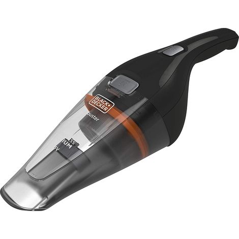 BLACK+DECKER - Aspirateur à main sans fil 3,6 V, chargeur, noir NVC115BJL-QW