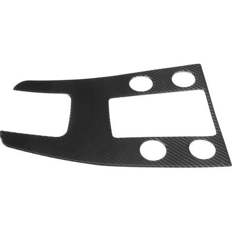 Accessoire de revêtement d'habillage de panneau de changement de vitesse de Console centrale en Fiber de carbone adapté pour V60/S60 2010-2017 conduite à droite (1/5)