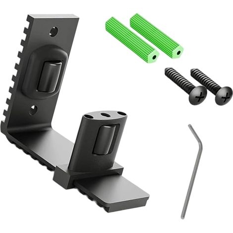 Glissières de porte coulissante pour bas de portes coulissantes, accessoires de quincaillerie pour meubles + vis de type lourd (1/5)