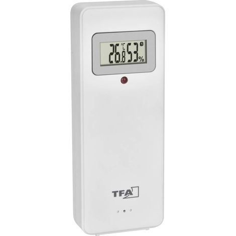 TFA Dostmann 30.3247.02 Capteur thermo-hygrométrique blanc (1/3)