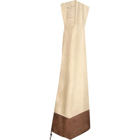 Housse pour chauffage terrasse avec fermeture éclair et cordon, en Oxford 210D imperméable, protection extérieure pour radiateur patio.
