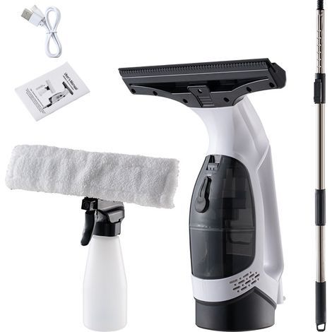 Lavavetri elettrico portatile, elevata capacità di assorbimento dell'acqua, alta efficienza, asta telescopica portatile (1/5)