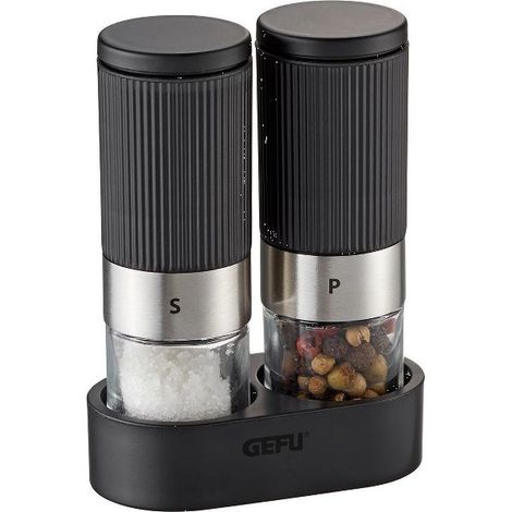 Moulin Poivre & Sel Gefu Tusome Mécanisme Céramique Ceracut® Réglable - Gefu