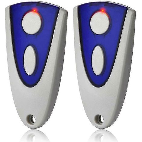 Novoferm Novotron 502 MAX43-2 und 512 MIX43-2 433,92 MHz Torfernbedienung – Set mit 2 Autoschlüsseln und Etui (1/5)