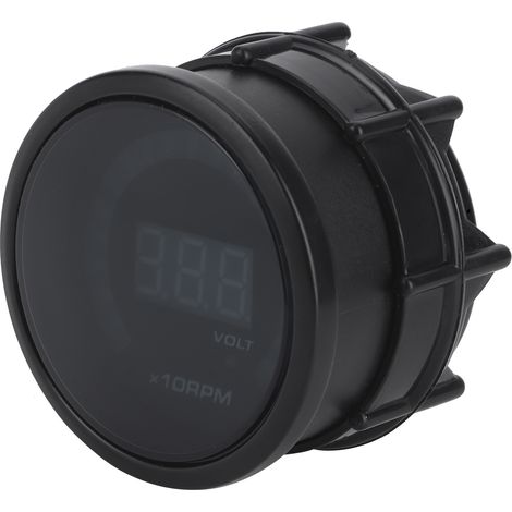 2-in-1 12V-Messgerät, Voltmeter, Drehzahlmesser, LED-Digitalanzeige, hohe Präzision, universell für Autos (1/5)