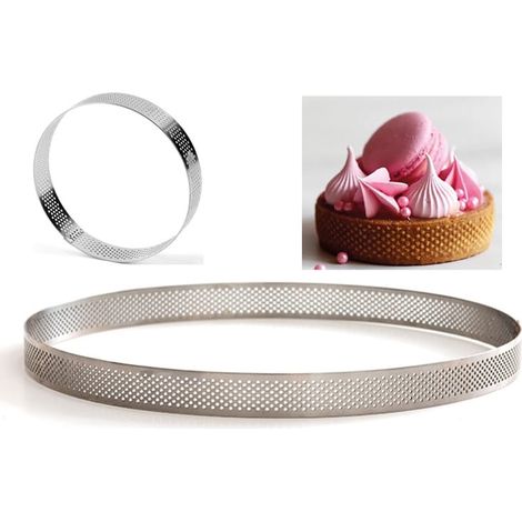 Tarteform mit perforiertem Rand, Durchmesser = 24 cm (1/5)