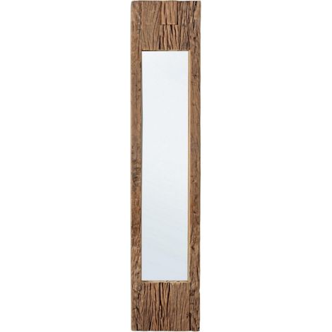 Specchio da parete con cornice in legno "Rafter" 25x4x120 h cm -25 X 120 cm (1/5)
