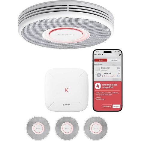 X-Sense XS0B-MR31 Rilevatore di fumo (L x A x P) 110 x 110 x 33 mm (1/5)