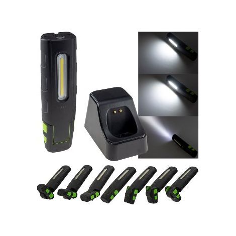 LED Stableuchte Akku "FlexiLED 880", Magnetfuß, 10W (1/5)