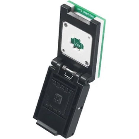 Adaptateur universel pour support de circuit intégré QFN8 WSON8 DFN8 5x6/6x8 pour SPI NAND NOR Flash MLF8 MLP8 SON8 avec sonde à ressort haut de gamme (B) (1/5)