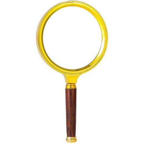 Loupe de lecture grossissement x10, loupe de poche 8 cm pour personnes âgées, lecture de livres et journaux, observation d'insectes et activités de loisirs (1/4)