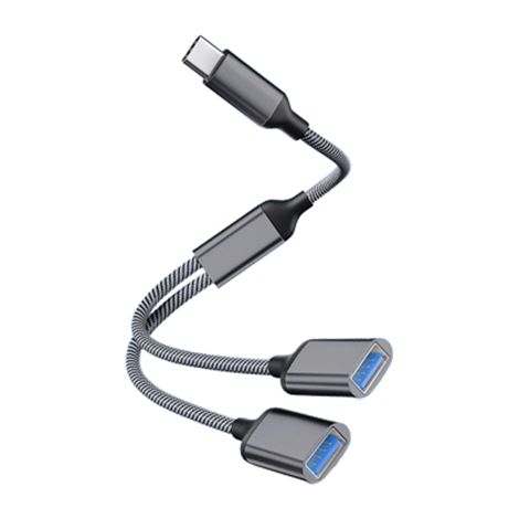 Adaptateur Type-C vers double USB 2.0 (1/5)