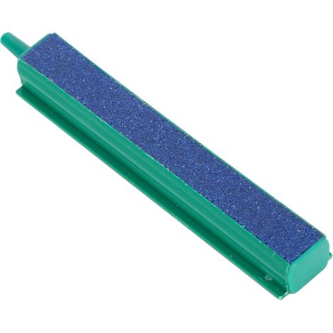 Pierre à air verte pour aquarium, filtre minéral à bulles, longueur 10 cm / 3,9 pouces (1/5)