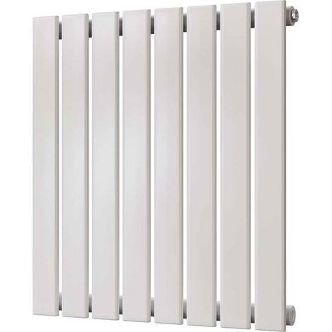 Typhoon - White Horizontal Radiator H600mm x W544mm Single Panel (1/3)