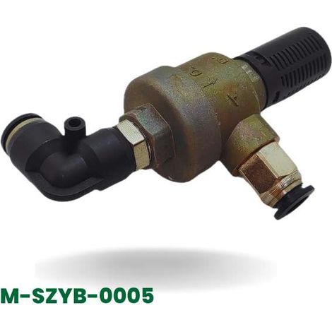Soupape de décharge Quick-Drop pour brise-billes (type D en aluminium) 8 mm/8 mm (1/5)