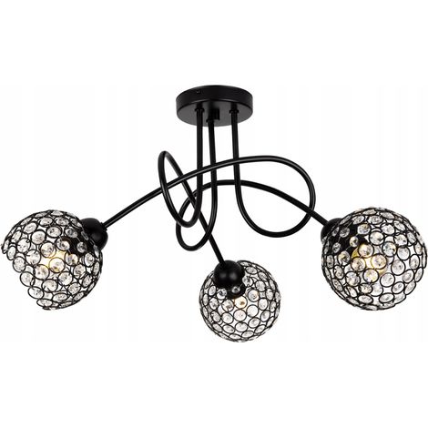 LÁMPARA DE TECHO COLGANTE DE CRISTAL LED