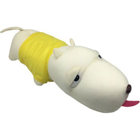 Puppen-Hunde-Auto-Ornament-Bambuskohlebeutel, Deodorant-Spielzeug, Formaldehydabsorption für Auto und Zuhause, Gelb, 28 cm / 11,02 Zoll (1/5)