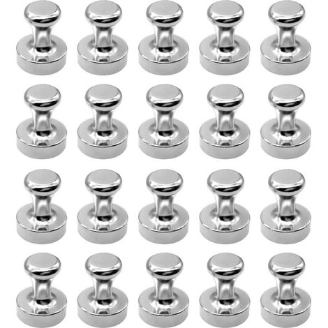 20 Mini-Kühlschrankmagnete, starke Magnete, Neodym-Magnete, superstarkes Neodym-Magnetset für Kühlschränke, starke Magnete