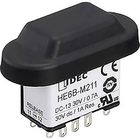 Dispositivo di comando Idec he6b-m200b uso industriale IP65