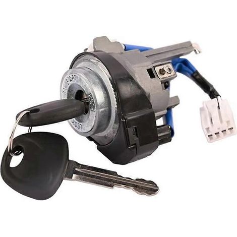 Compatible avec le barillet de contacteur d'allumage de moteur de voiture (2 clés) 819003XF00 81900-3XF00 (1/5)