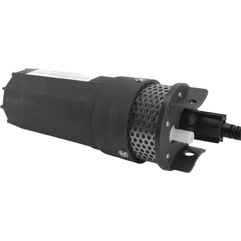 Pompe submersible, coque résistante à la corrosion de pompe à eau de puits profond de 6,5 L, levage de 230 pieds pour l'irrigation Le noir (1/5)