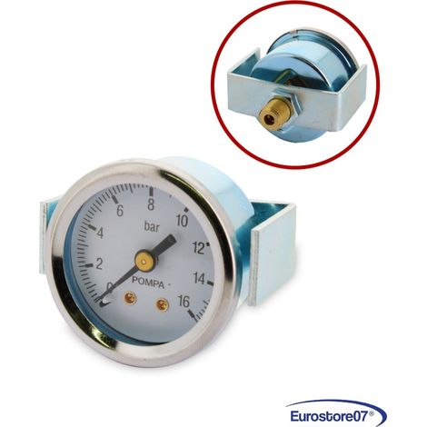 ECM MACCHINA CAFFE BAR  Manometro pompa Ø39mm 0÷16bar attacco Ø1/8 m  B7432517