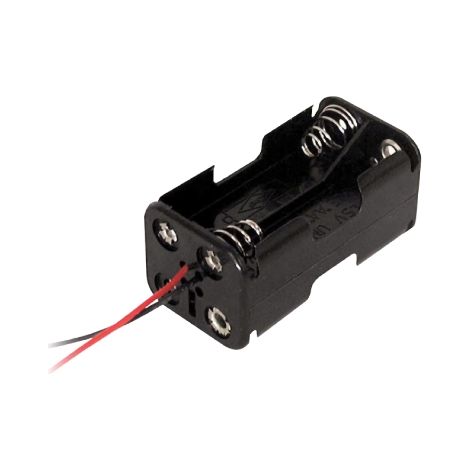Portapile per 4 stilo (aa) (1/2)