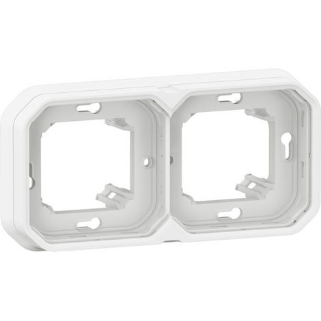 Placa de acabado Legrand Plexo Blanco 8x8 cm IP55