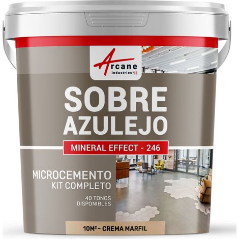 Microcemento sobre azulejos