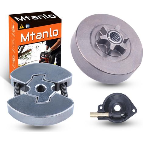 Kit tambour d'embrayage avec pignon 3/8" pour tronçonneuse Jonsered Cs 2234 S, 2238 S 1110 120 0609 1115 404 3200 1110 120 1601 (1/5)