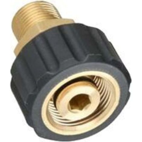 Nozzle connection adapter high-pressure cleaner accessories – M22F G3 / 8F (1/4)