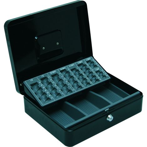 Basi 2100-0800 Geldkassette (B x H x T) 300 x 90 x 240 mm Schwarz (1/2)