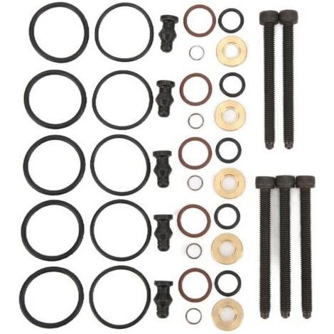 Kit de joints d'injecteur de carburant pour 2.5TDI R5 128kw 174hp – 5 boulons – Remplacement OEM 038198051B – Installation facile