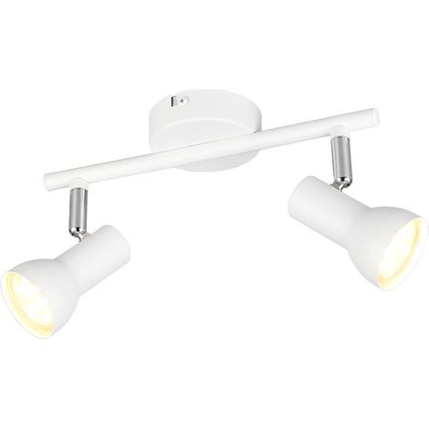 Reality Deckenstrahler 2er Spot Cantar weiß matt GU10 Deckenlampen & Kronleuchter (1/2)
