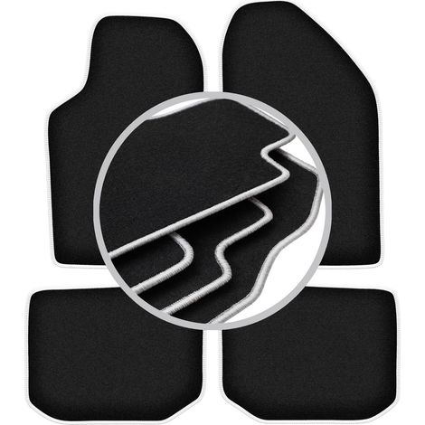Tapis de voiture CARLUX-SILVER pour : Alfa Romeo 164 berline (1988-1997)