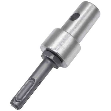 Adaptateur de perceuse à tarière, adaptateur filetage, mandrin sans clé 1/2", tige ronde M13 x 15 mm (1/4)